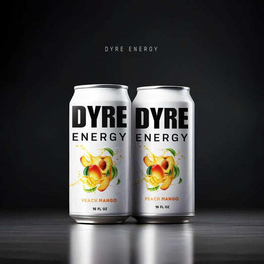 DYRE Energy Pre Workout Case: Peach Mango